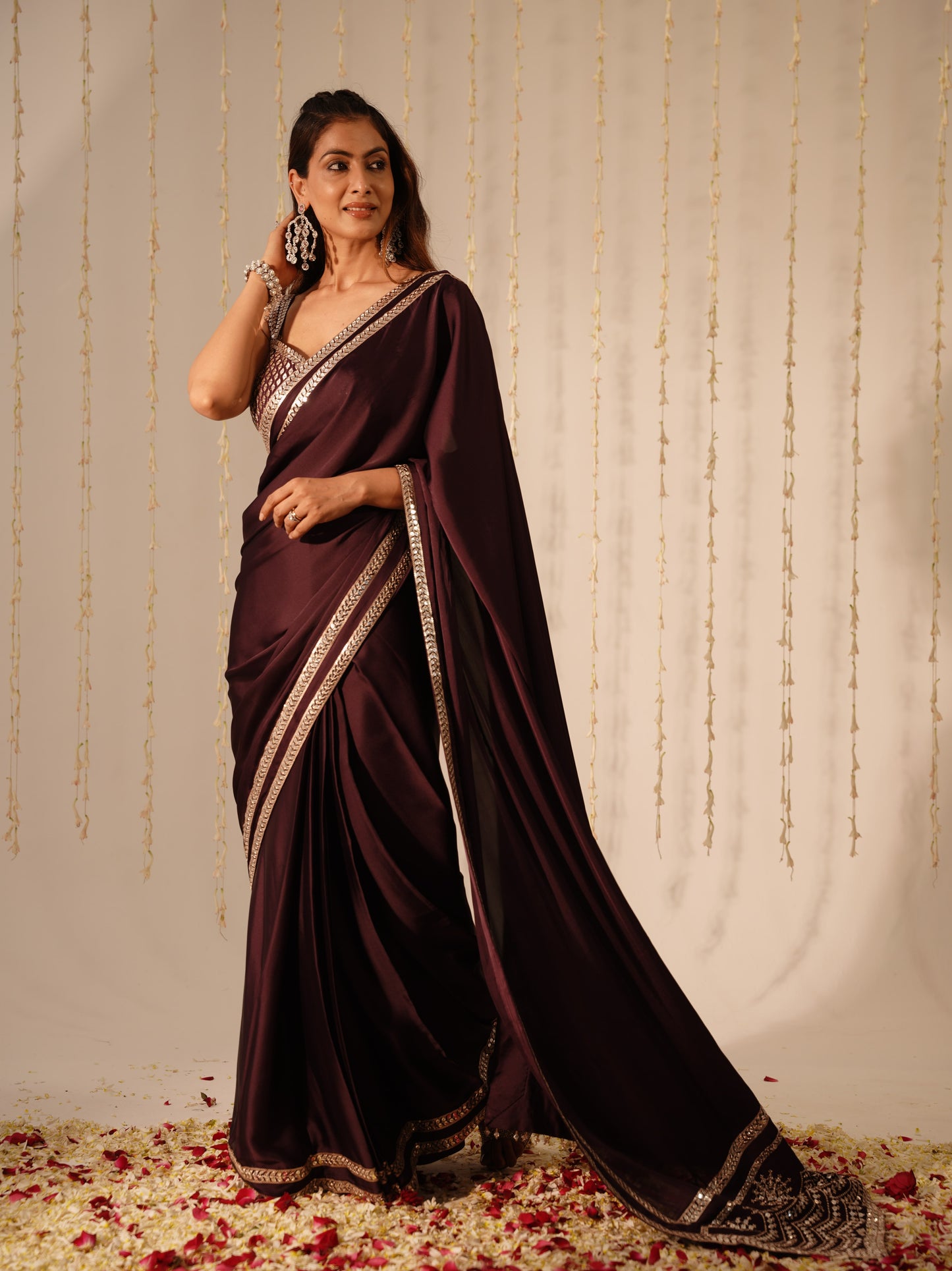 Plum Drape