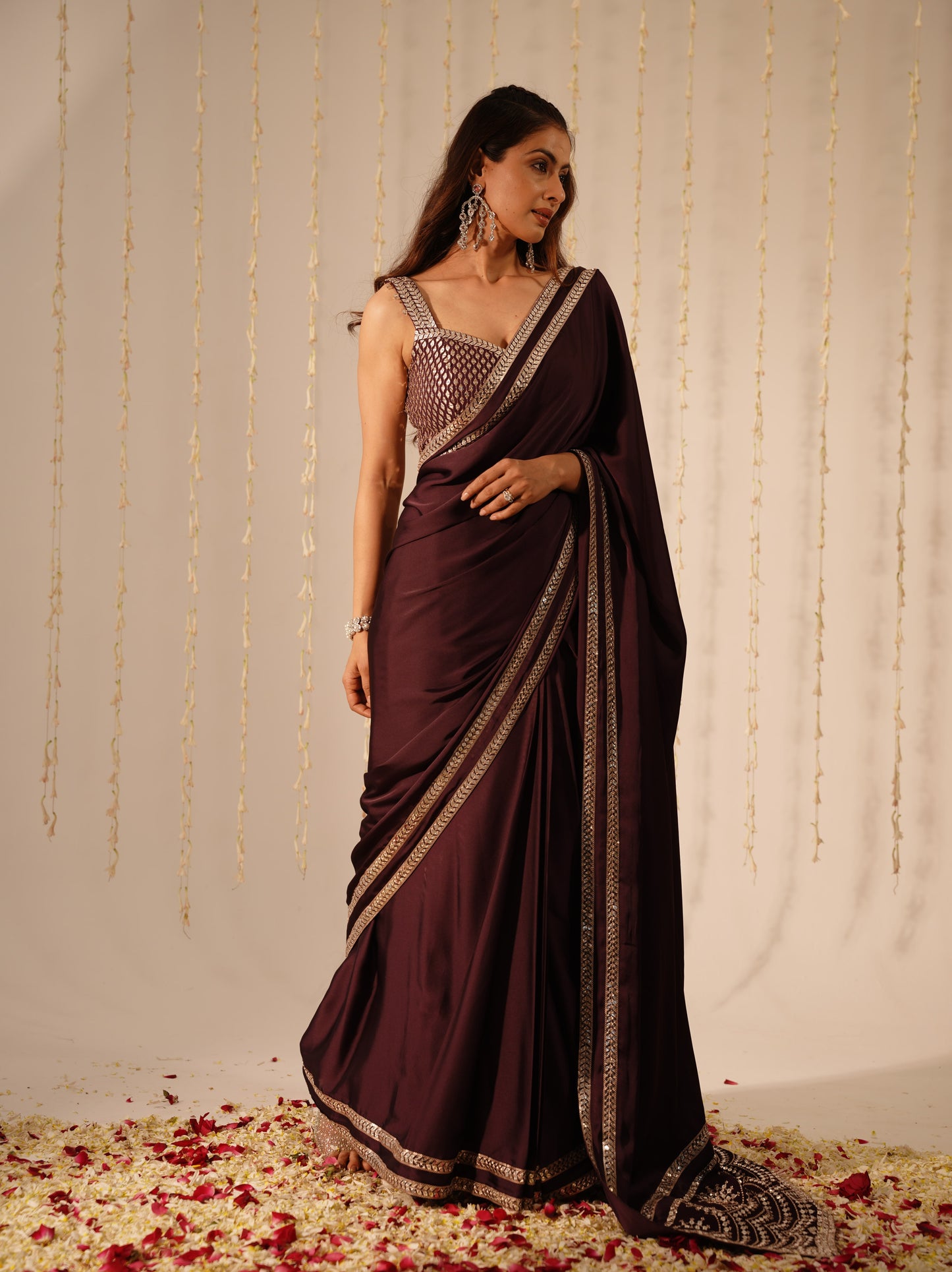 Plum Drape