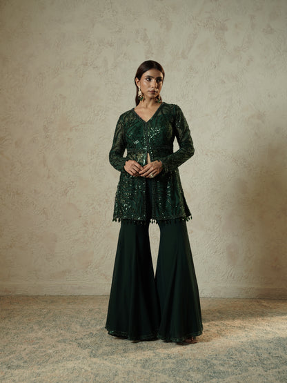 ELYSELLE SET Emerald green