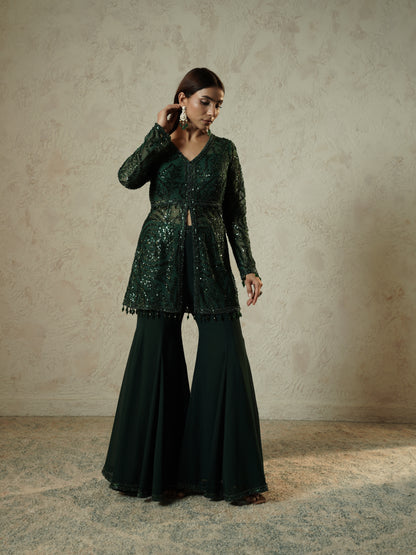 ELYSELLE SET Emerald green